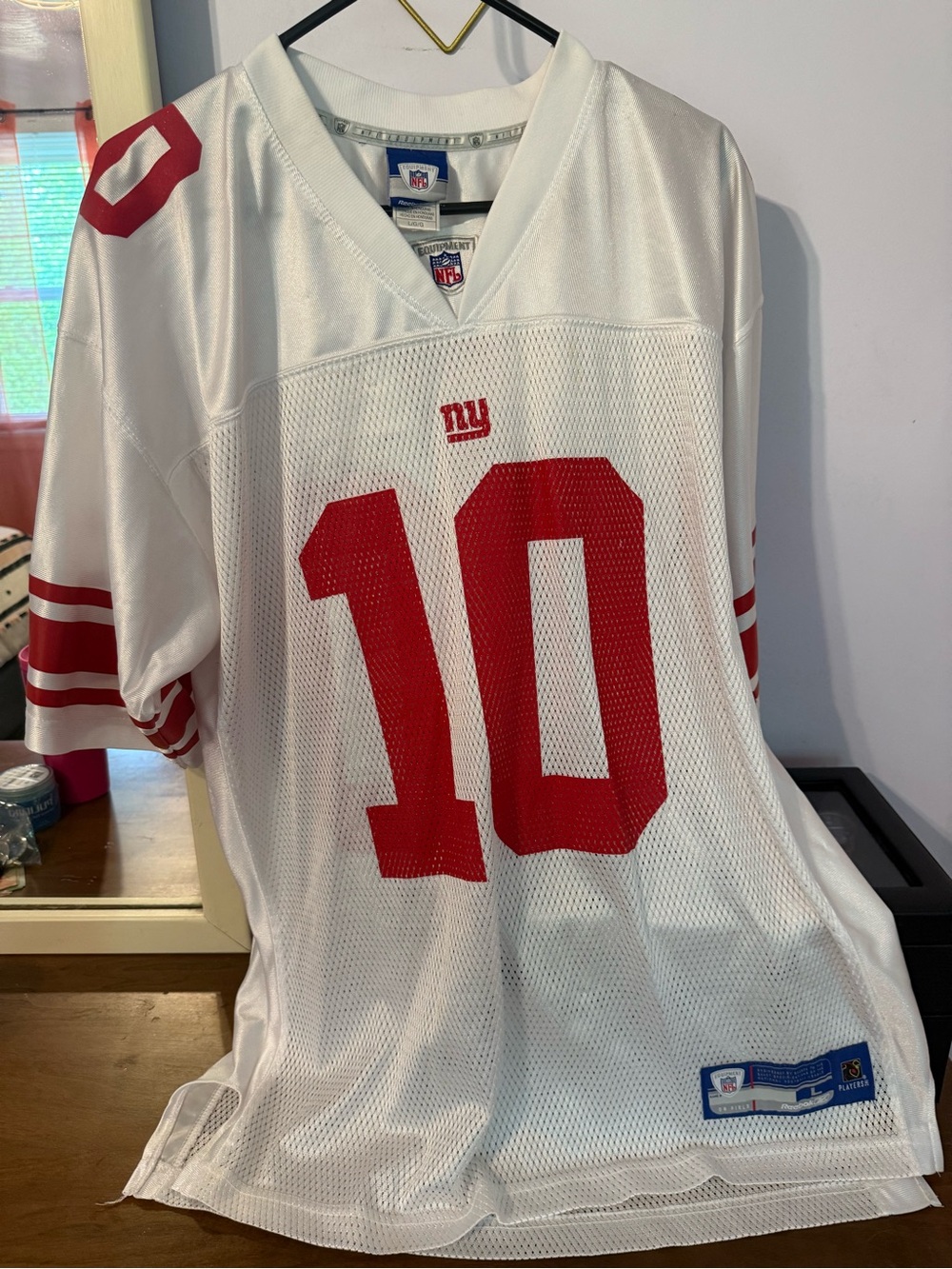 Men's NFL Eli Manning New York Giants Jersey Tag